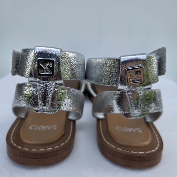 Sarto By Franco Sarto Rosa Flat Sandal Size-8 NWOT - Picture 10 of 13